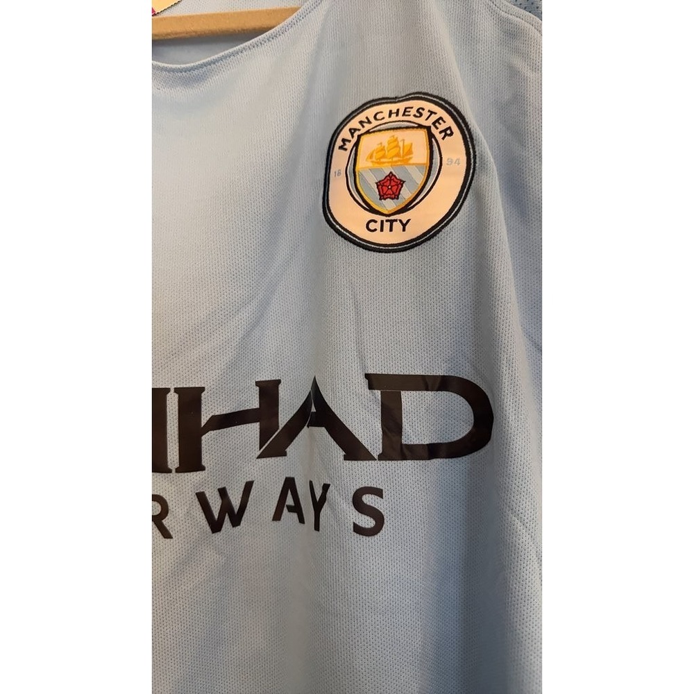 Nike Manchester City Kun Agüero #10 Soccer Jersey, M - Picture 3 of 3